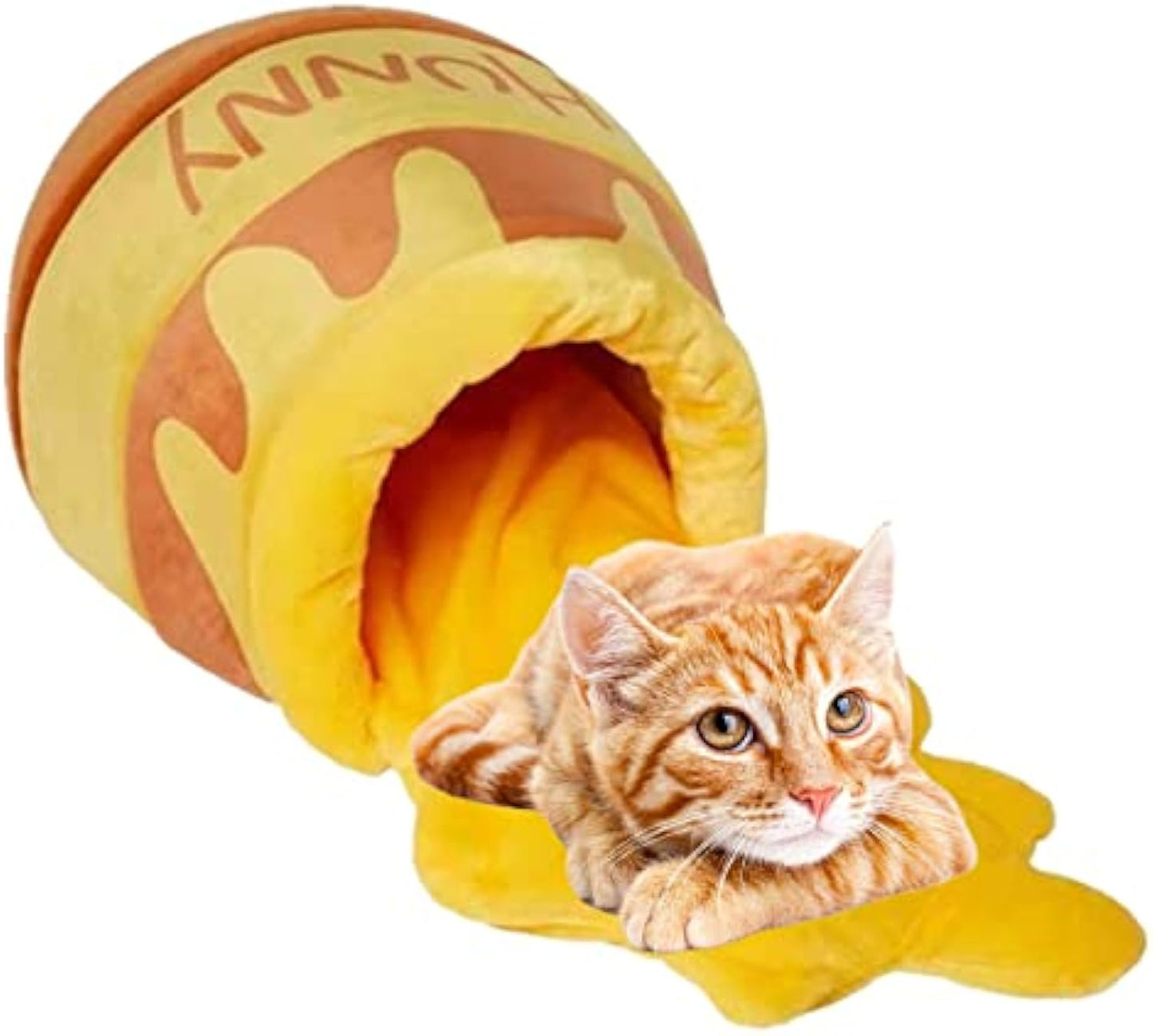 Honey Jar Cat Bed