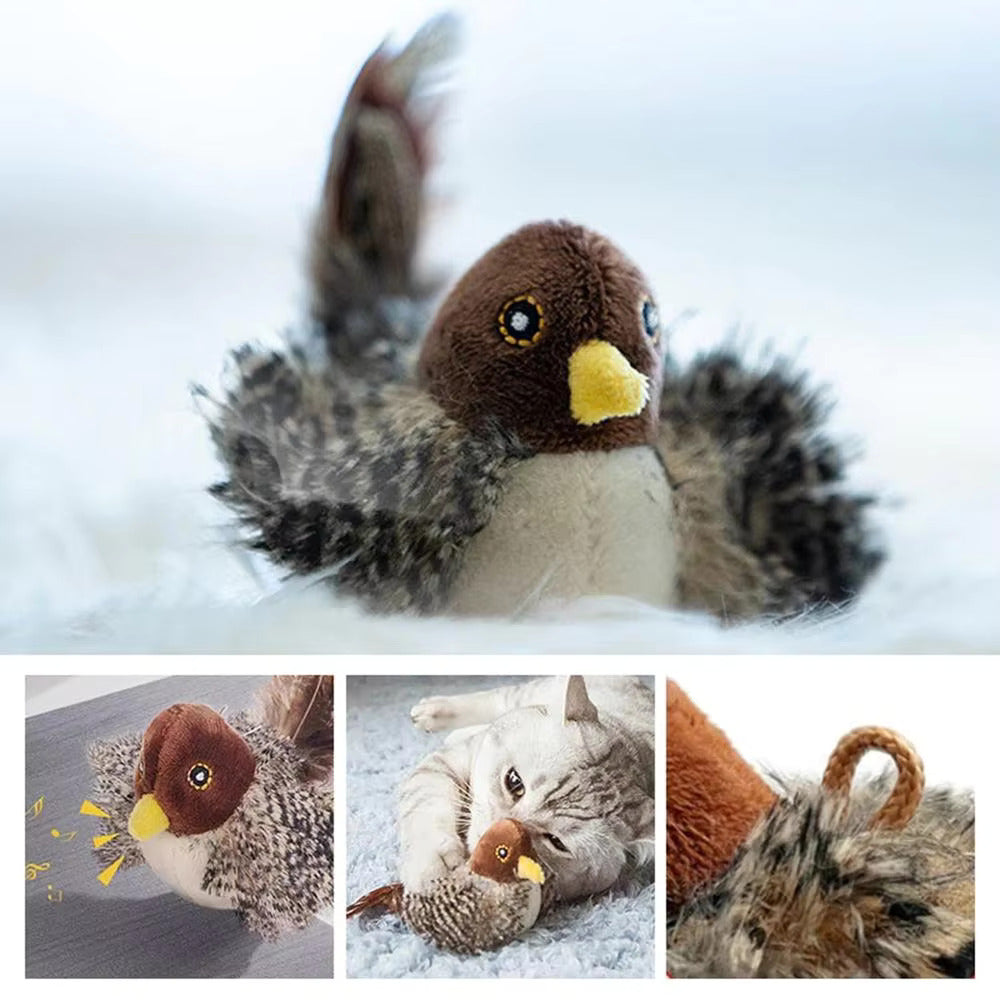 Flying Bird Cat Toy