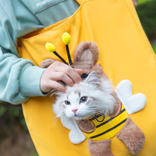 Canvas Shoulder Bag For Pet