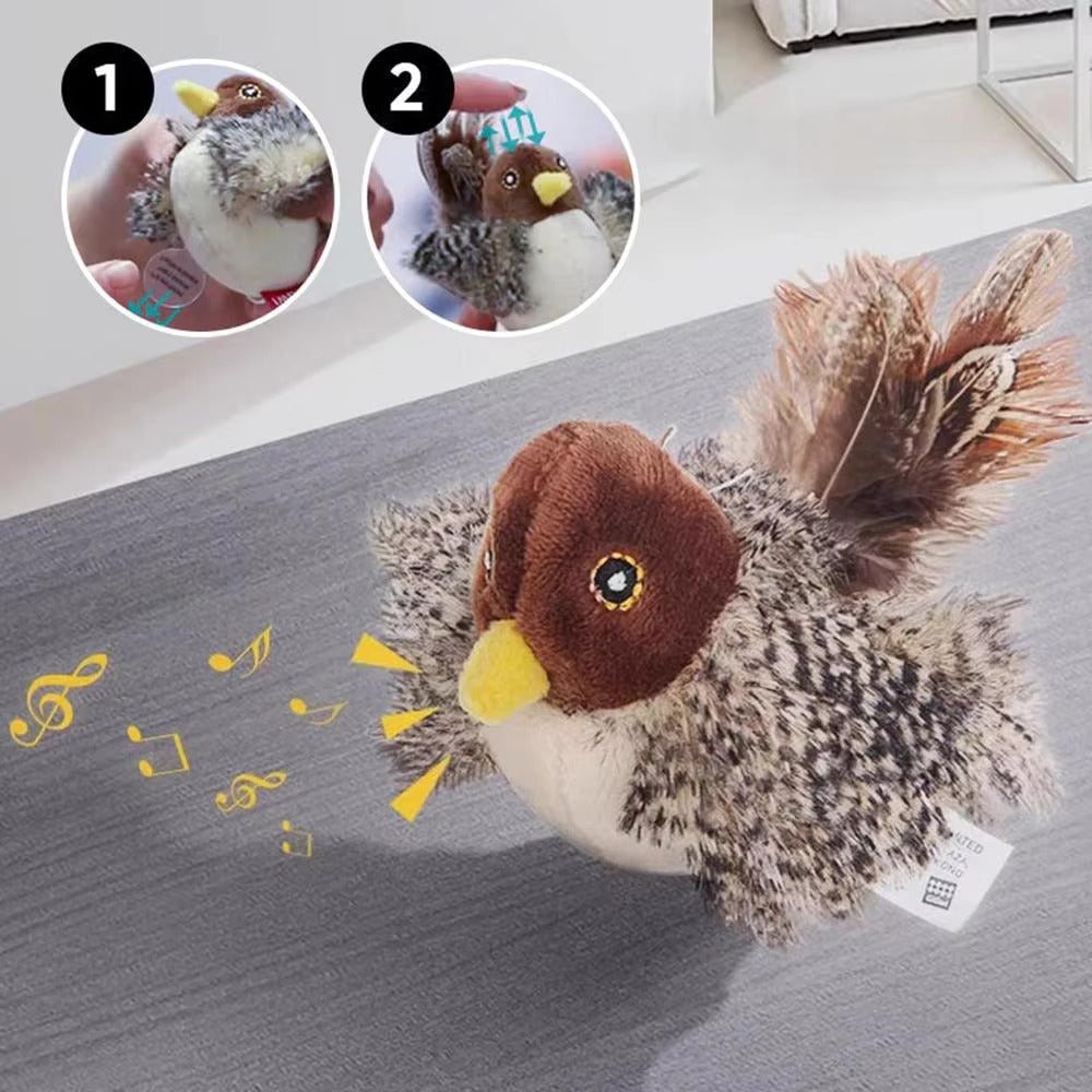 Flying Bird Cat Toy