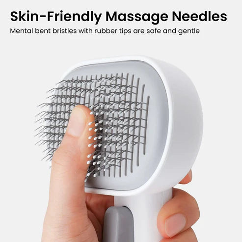 All Breeds Grooming Self Cleaning Slicker Brush